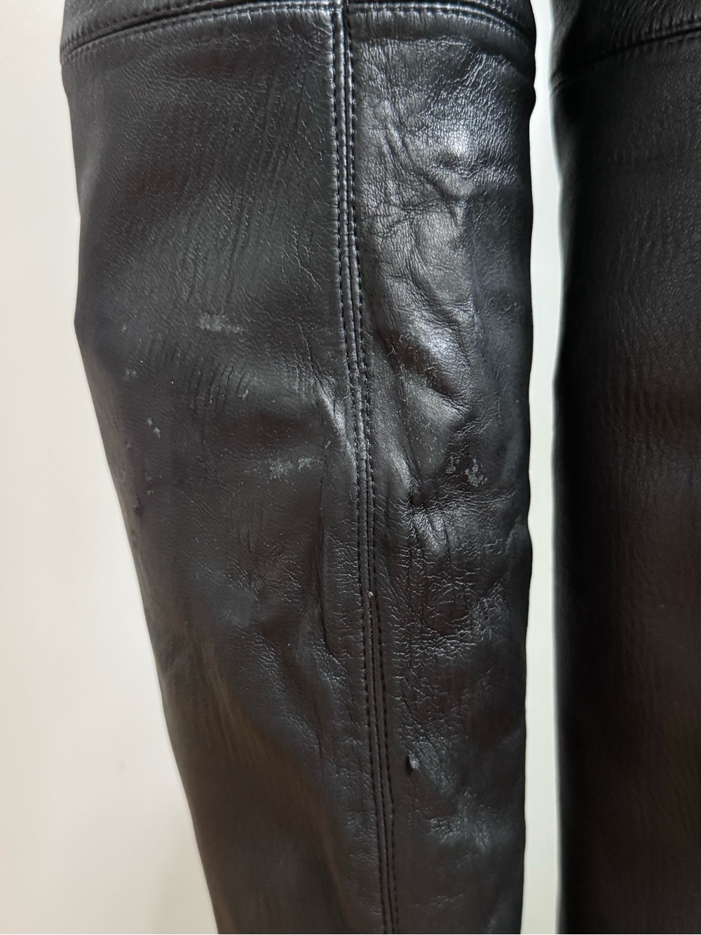 KHAITE Sedona Lambskin leather Over-The-Knee Boots size 9 - Picture 6 of 14